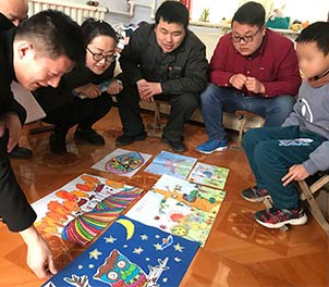英超（中国）共青团看望慰问白血病患儿